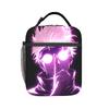 Anime Insulated Lunch Bags Portable Jujutsus Kaisens Anime Reusable Thermal Bag Tote Lunch Box Work Outdoor Bento Pouch
