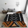 Maßgeschneiderte ultraweiche Fleece-Afrikanische Schlammtuch Bogolan Decke Warme Flanell-Stamm-Ethnisch-Böhmische Muster Decken Sofa Steppdecke