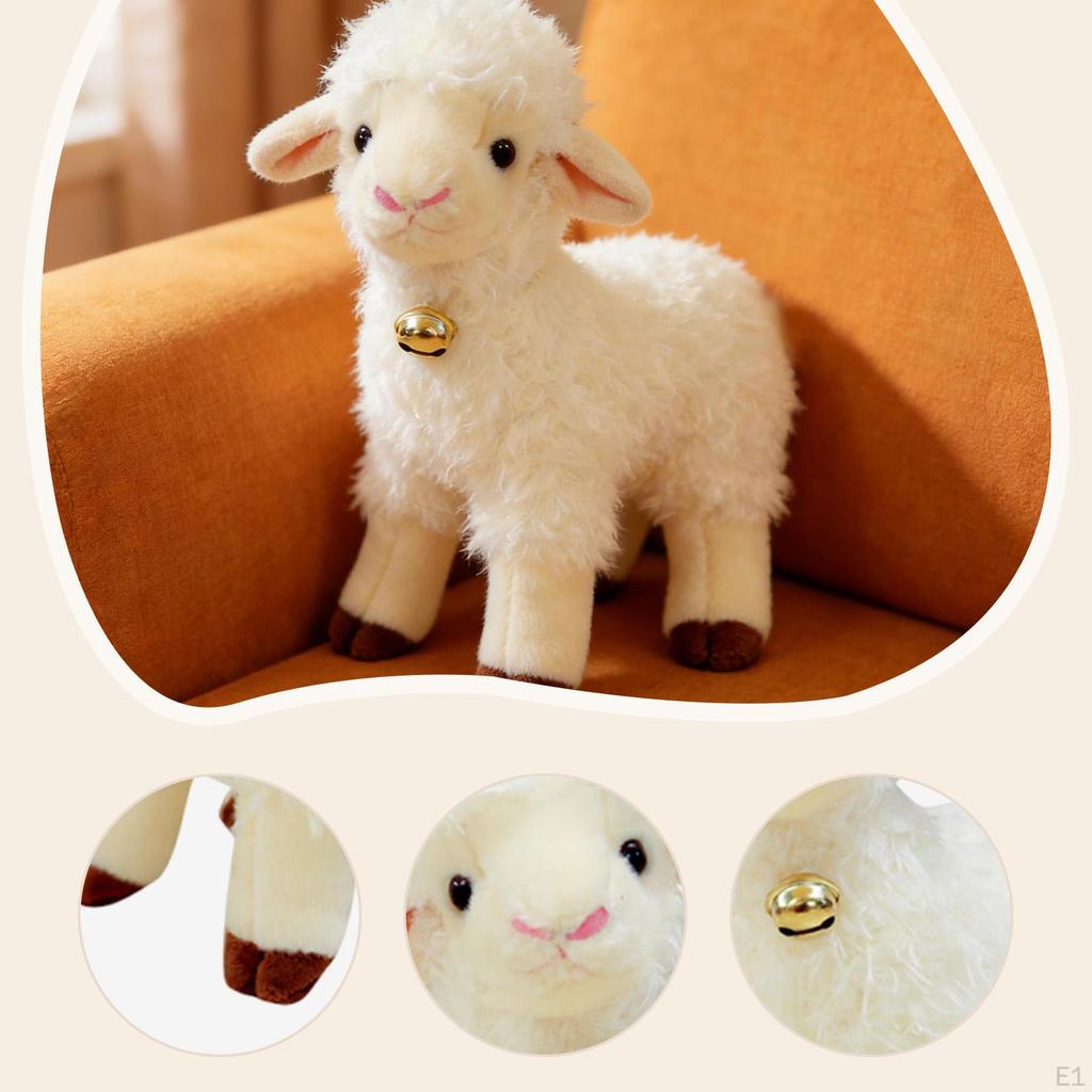 Sheep, Lamb, Handmade Decorative Toy, Soft And Cute, Realistic, Ideal for Children's Parties.