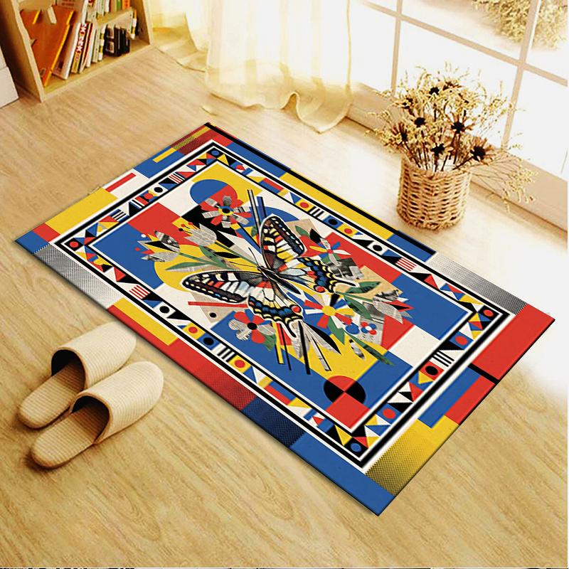 2025 New Modern Butterfly Carpet Rug for Living Room Bedroom Home Sofa Decoration,Kids play Non-slip Floor Mat77