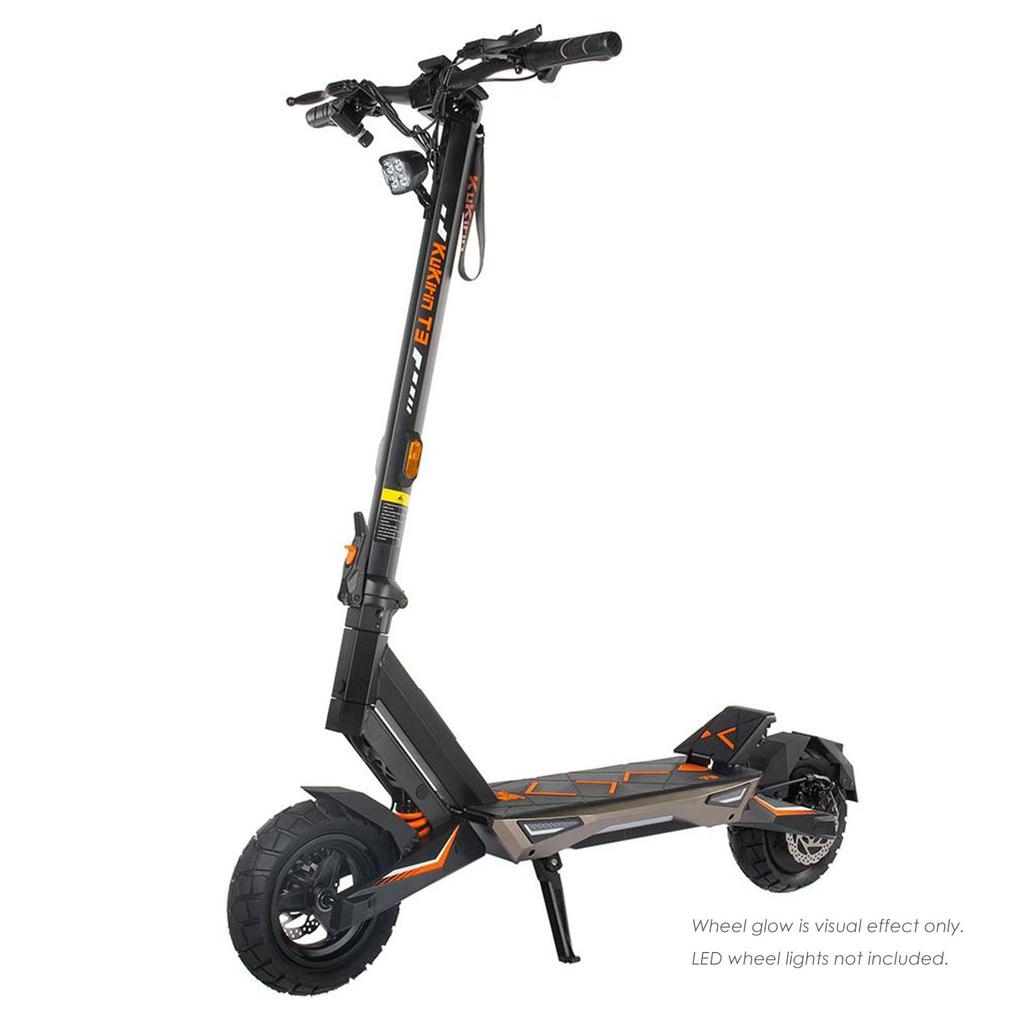 KuKirin T3 10-inch Electric scooter,800W motor,48V 15.6AH Battery,maximum Range of 58km,maximum Load Capacity of 120kg,black