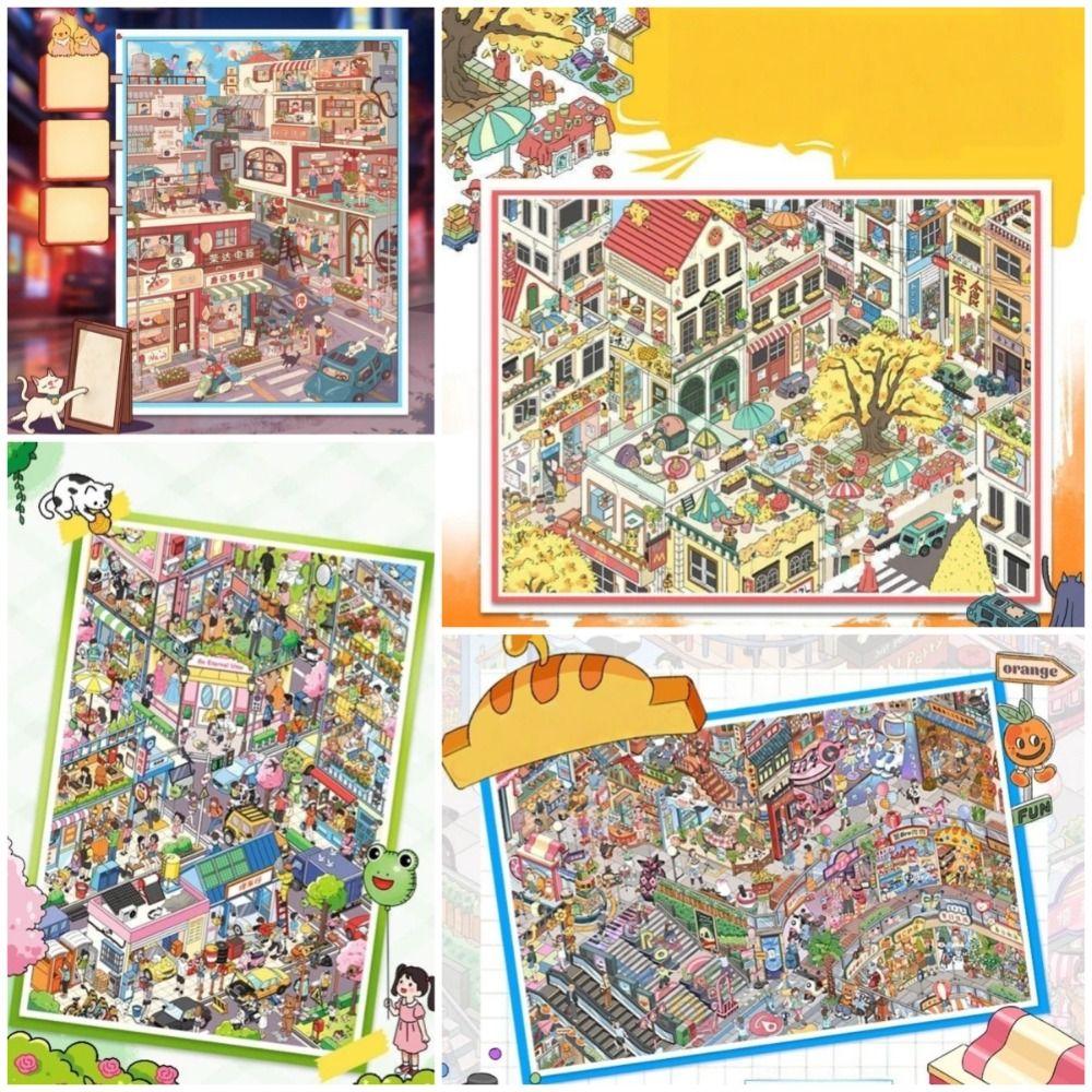 Large Size Miniature Stickers Die-cut Scrapbook Stickers New DIY Scene Stickers Art Collection
