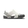 Jordan Flare Slip Resistant Anti Kick Children's Sandals White Gray Children Aged 3 7 Years Old CI7849-100