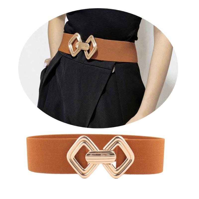 Unique Waist Belt Elastic Underbust for Stage Dancers Costume Jewelry Waist Body Jewelry Trendy Wide Belt