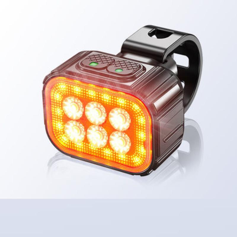 

Q6 Bike Light Set Front Rear Led Usb Rechargeable Ip65 Night Road Safety Cycling Rear