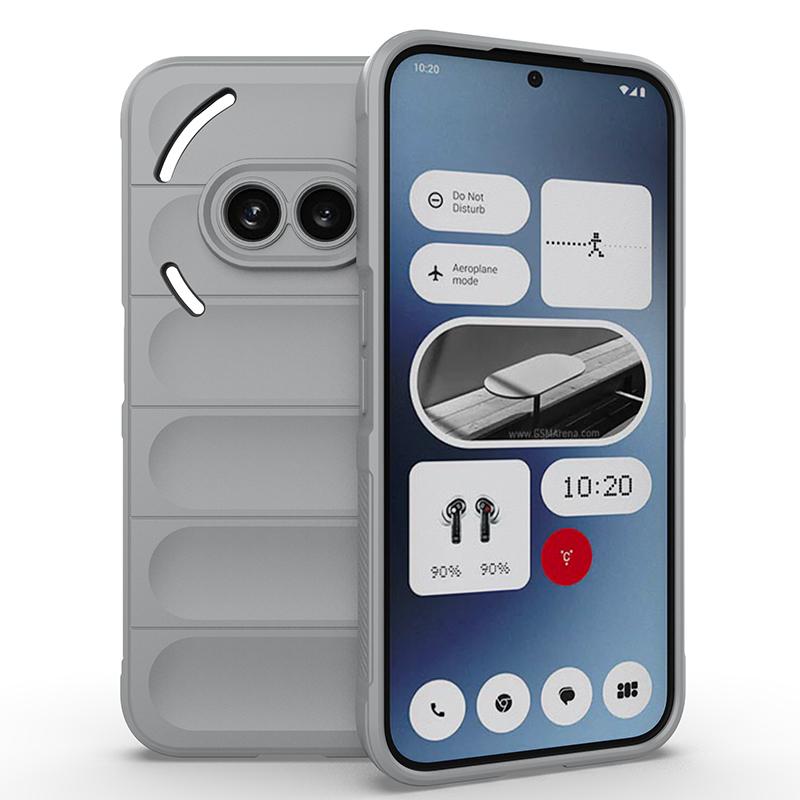 Coque Antichoc Pour Nothing Phone 2A (2a) Coque Bumper en Silicone Liquide pour Nothing Phone 2A 5G A142 Fundas