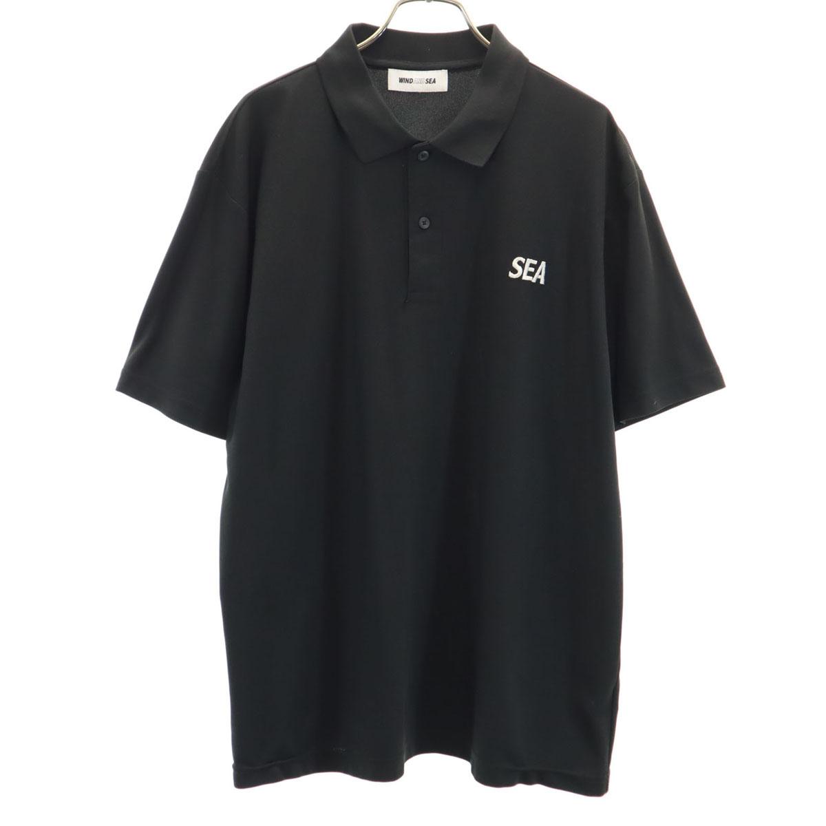 

WIND AND SEA Поло с коротким рукавом L черный Мужское Б/У