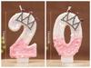 Birthday Number 0-9 Candles Crown Number Candles Happy Birthday Cake Decorated Baby Shower Insert Decor Festival Supplies