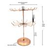 Rotating Desktop Jewelry Display Rack with Free Shipping - Keychain, Bracelet, Mobile Pendant Storage.