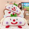 Creative Clown Plush Toy Pillow Large Bed Backrest Soft Cushion For Kids Bedroom Sleep Decor