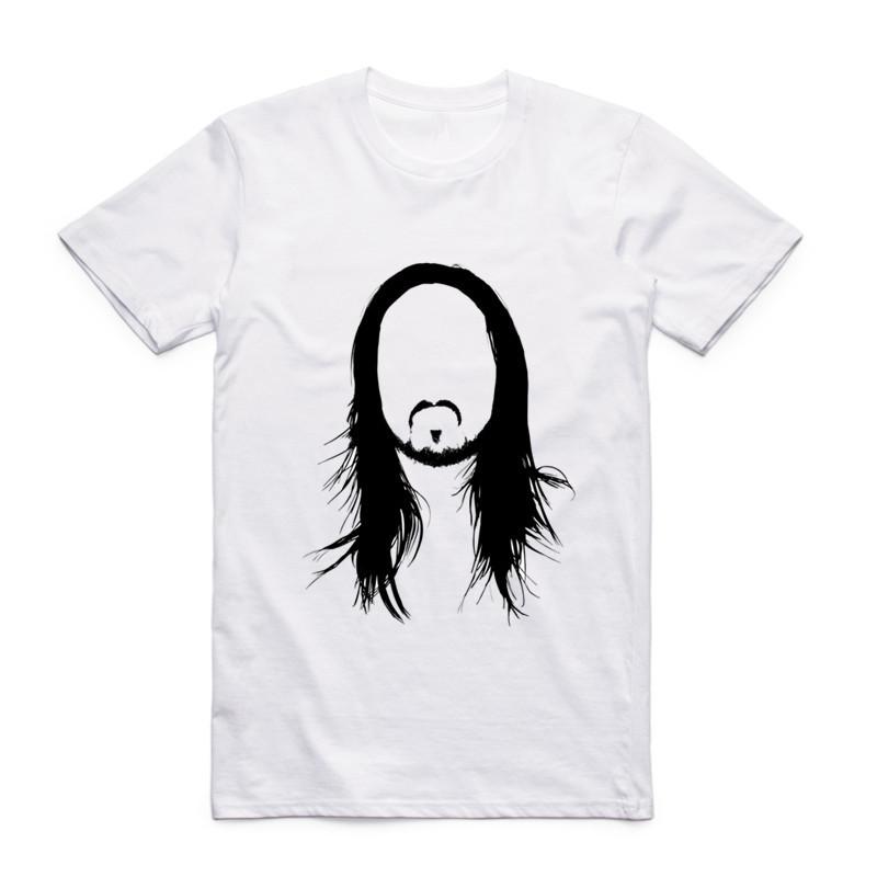 2019 Summer New Men Print STEVE AOKI Tshirt ONeck Short Sleeves Graphic EDM House Music Festival Ibiza Electro T Shirt Top Tee