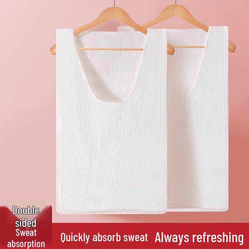 Pure Cotton Sweat-Absorbing Back Pad for Adults - Ideal for Sports, Postpartum, Maternity, and Elderly.