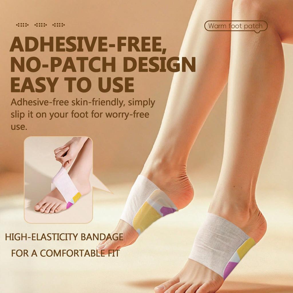 3pairs Foot Warmers, Self-Heating Foot Pads, Compact And Portable, Heats Up Quickly, Disposable Foot