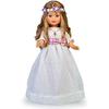 Poupée De Collection - FAMOSA - Nancy Collection Communion - 42 Cm - Robe Blanche - Pendentif Croix