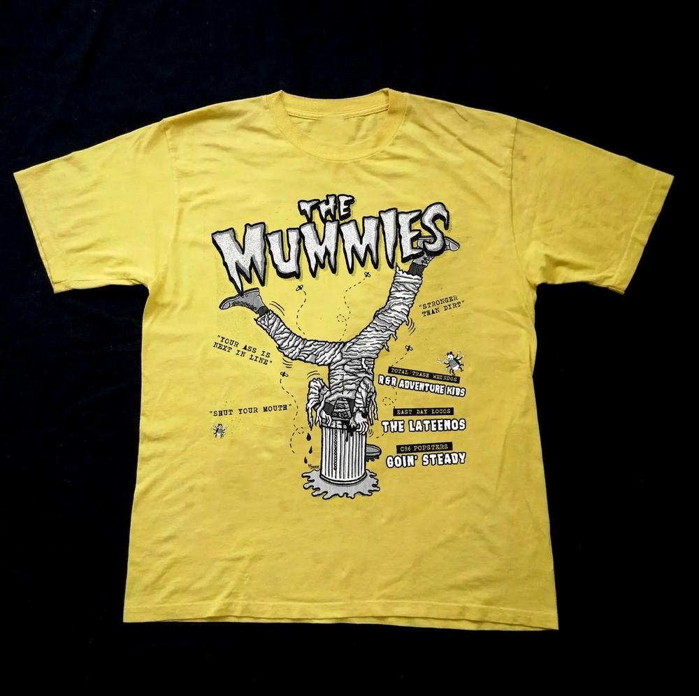 Merry Christmas The Mummies Band Collection Yellow Size SML to 5XL Shirt N63.2 Unisex T-Shirt S