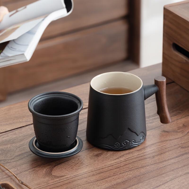 Li Lang Ceramic Tea Separation Office Cup Set