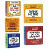 1 Set Christmas Halloween Thanksgiving Gift Mini Size Cards Game After Dinner Amusements Card Game For Family And Friends Party