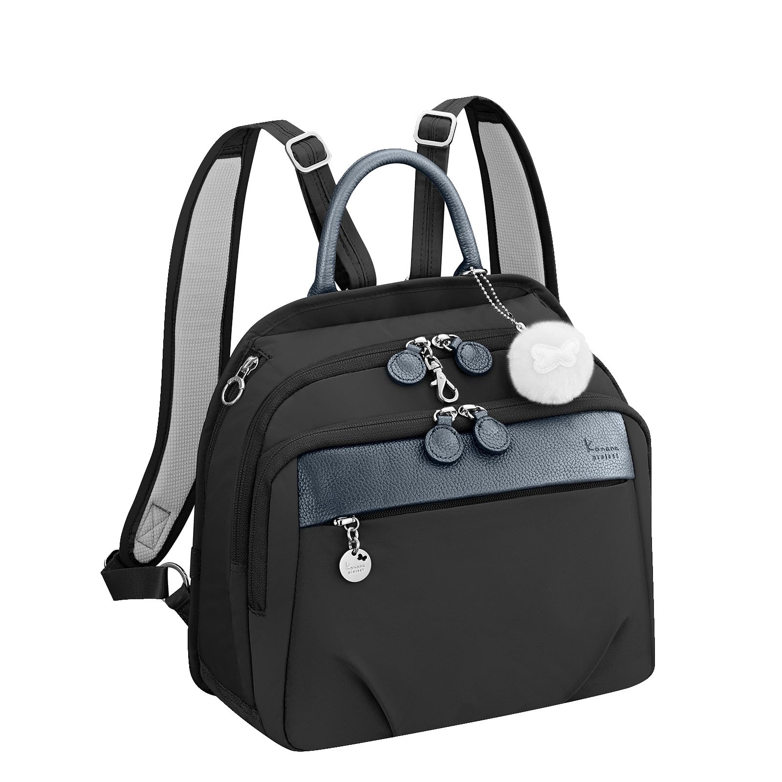 

Rucksack with B5 Black [Kanana Project] PJ1-4th anti-virus pocket, women s size, multi-functional No.67644 чорний