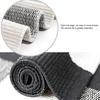 Bathroom Floor Mat Quick Absorbent Quick-Drying Anti-Slip Colorblock Plaid Printing Manual Braided