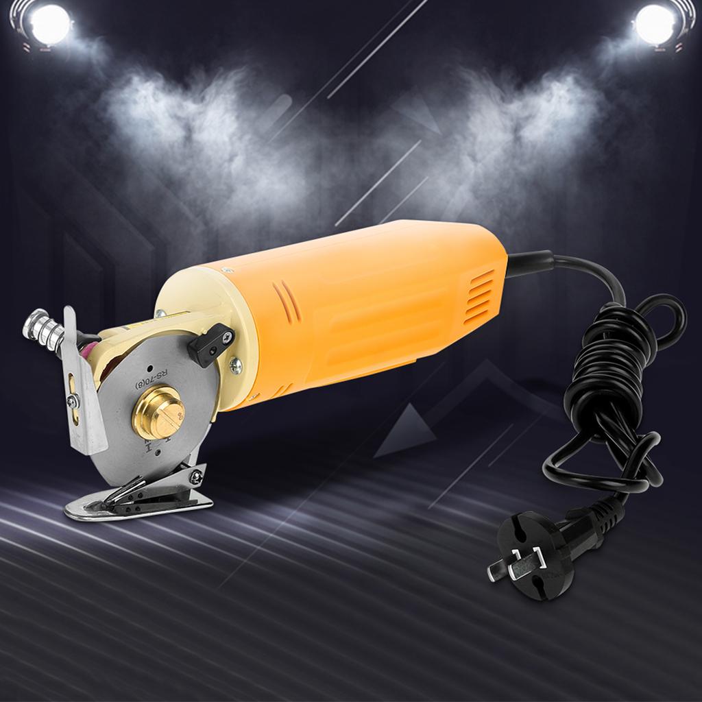 Blade Electric Cloth Cutter Fabric Round Knife Cutting Cutter Machine