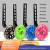 Children Bike Wheels 1 Pair Reinforced Heavy Duty Wear Resistant 12-20 Inch for Kids Outdoor Cycling Replacement Parts