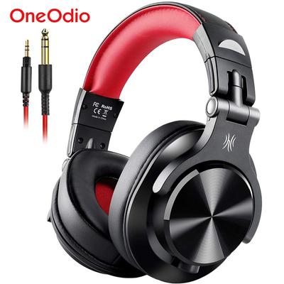 Oneodio A71 New Stereo Wired Over Ear Portable Headphone With Mic Studio DJ Headphones Professional Monitor Recording & Mixing Headset
