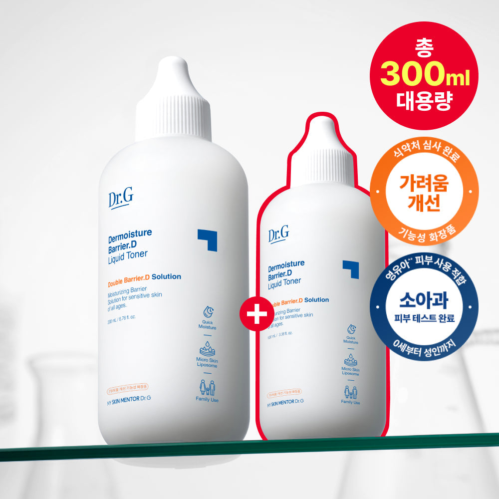 Dr.G The Moisture Barrier D Liquid Toner 200ml +100ml