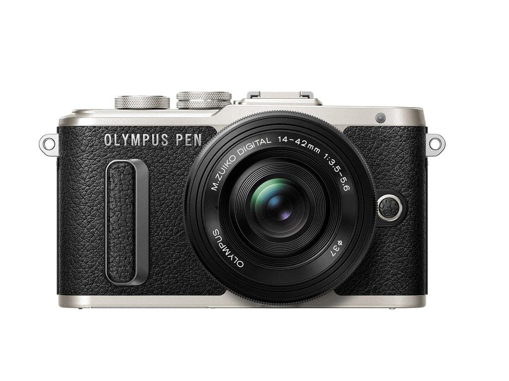 OLYMPUS Mirrorless Camera EZ Double Zoom Kit Black E-PL8