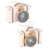 20Pcs Wedding Gift Box Candy Boxes with Compass and Kraft Tags for Travel Wedding Favors Decorations
