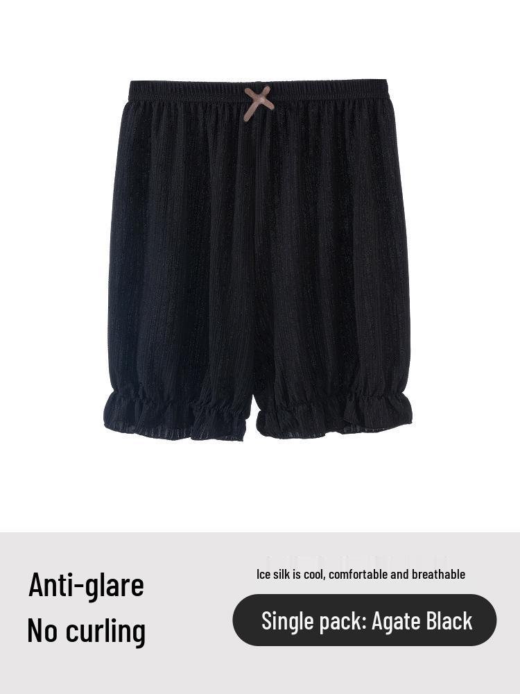 

Women s Anti-Exposure Summer Ice Silk Lantern Shorts 2026 M (80-110 cm)