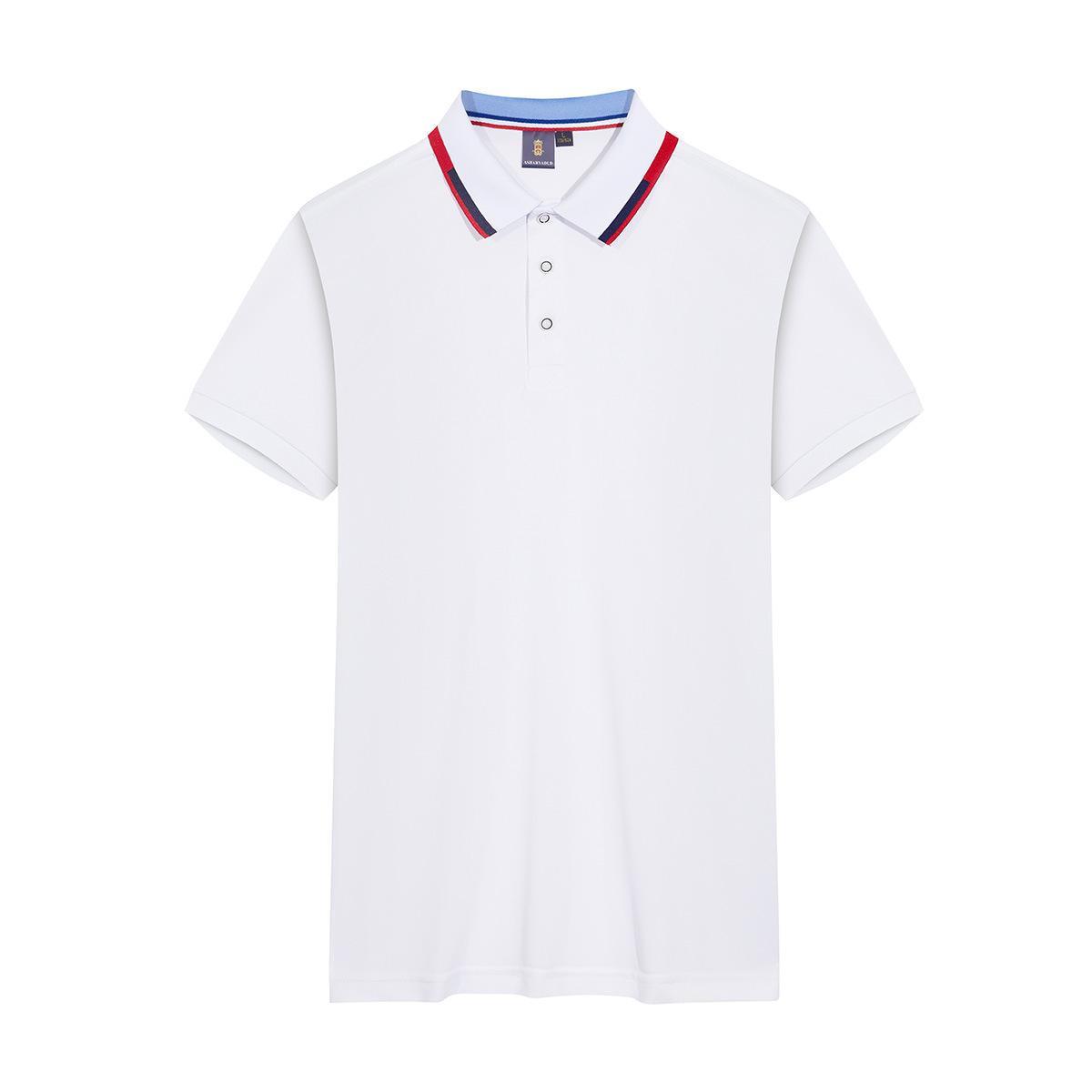 

Polo Shirt Work Clothes Short-sleeved Lapel T-shirt 4XL