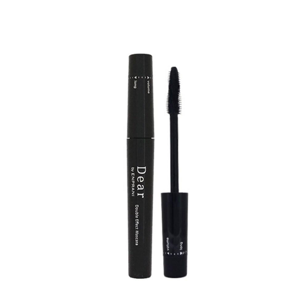 Dear by Enprani Double Effect Long Volume Waterproof Mascara, 1 Pcs, Black
