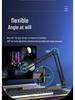 Esports USB Condenser Desktop Microphone with Boom Arm for Live Recording