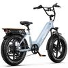 ONESPORT OT08 Elektrofahrrad 20" Fat Tire Hydraulische Bremse 500W Motor E-Bike Für Erwachsene 48V 18AH LCD Display Maximale Reichweite 80KM Maximale Zuladung 150Kg