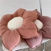 Floral Nordic Contemporary Pillow With Cotton Linen Cover For Modern Home Decor