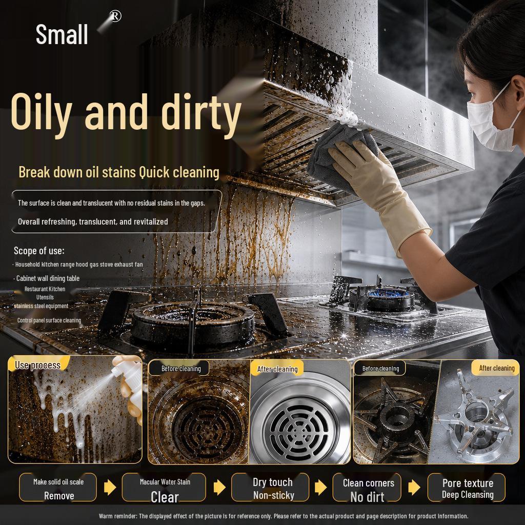 Heavy-Duty Oil Stain Remover for Catering Equipment