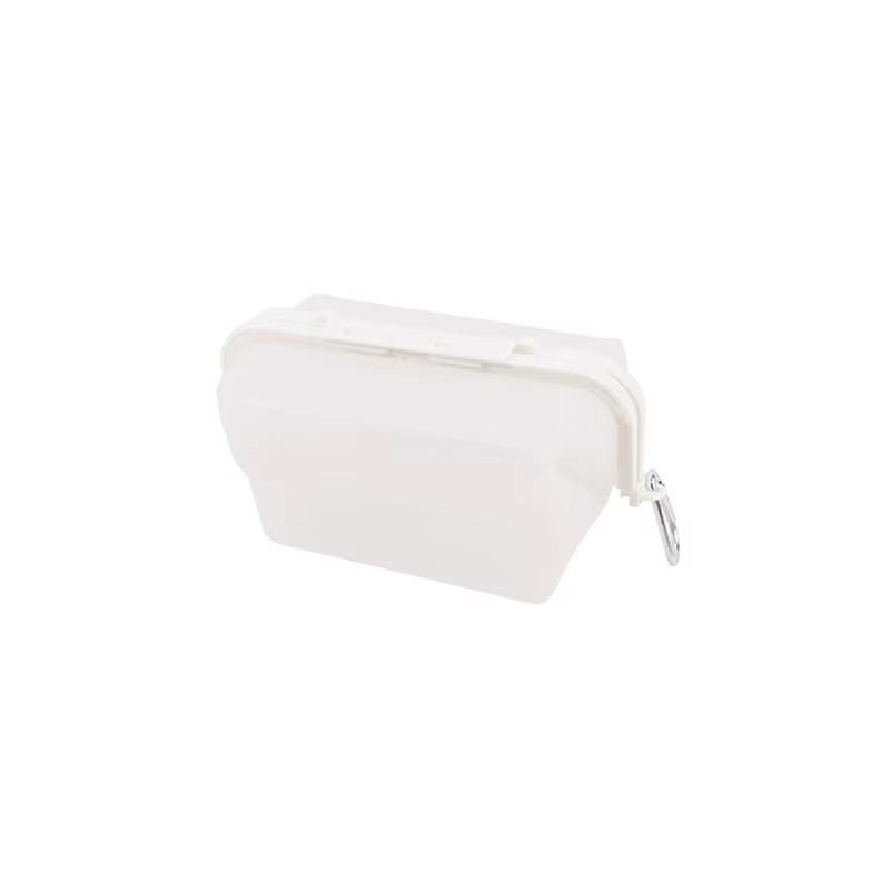 Silicone Reusable Fresh-Keeping Bag Foldable Food Meal Prep Storage Container Makeup Gym Bag for Travel Heat Resistant Lunch Box