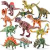 High Quality Abs Jurassic Dinosaur Model Set Features Poseable Figures And Details