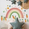 Regenbogen Liebe Karotte Schlafzimmer Wohnzimmer Kleiderschrank Zuhause Hintergrund Verschönerung Dekoration Aufkleber