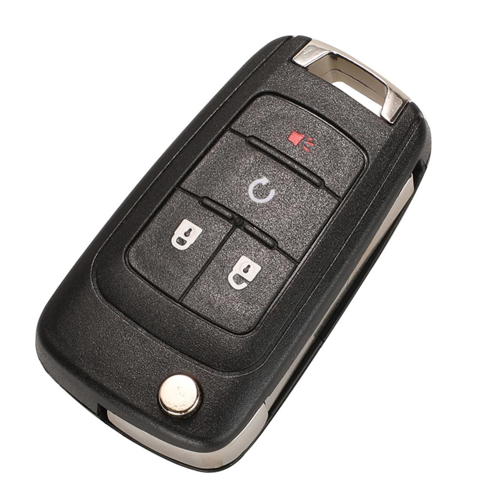 Jingyuqin 10 Stück/Los 2/3/5 Tasten Fernbedienung Hülle Schlüsselanhänger Klappschlüssel Schale Für Chevrolet Lova Sail Aveo Cruze Malibu Ersatz