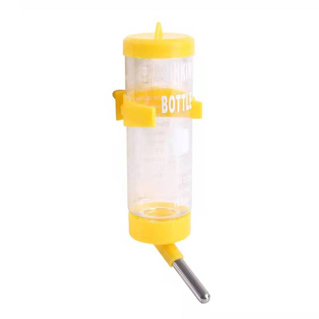 Distributeur d'eau en plastique pour hamster, mangeoire suspendue pour chien, cochon d'Inde, écureuil, lapin, fontaine à eau
