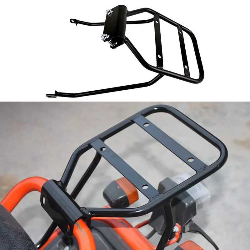 Motorcycle Scooter Trunk Rack Rear Shelf Part Black Fit for Honda Ruckus NPS50 AF58