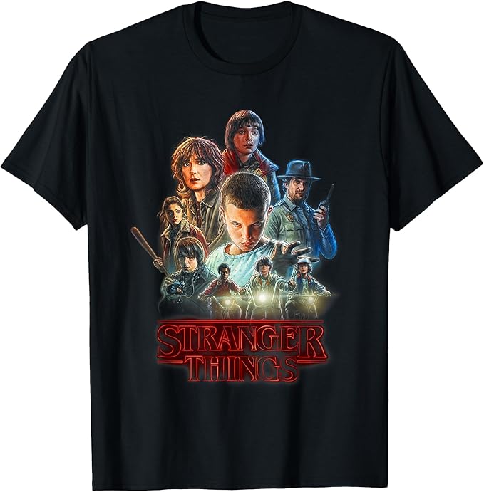 Stranger Things Season One Poster T-Shirt 130