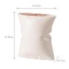 Elegant French Cream Ceramic Vase for Flowers, Light Luxury Home Decor Ornament