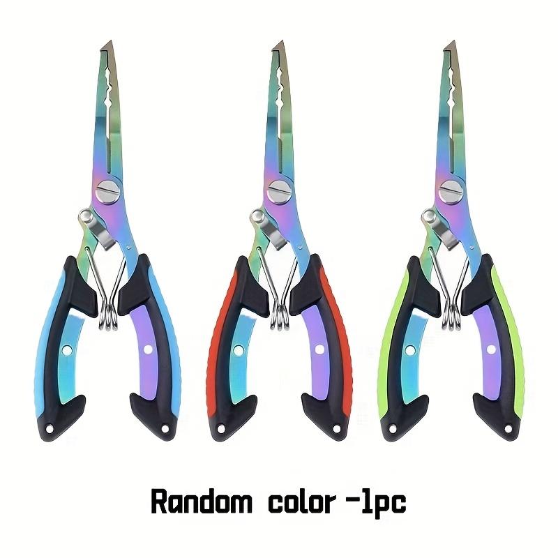 

Stainless Steel Multifunctional Tool - Fishing Pliers, Non-Slip Grip, Portable for Camping, Fishing, Outdoor & Home Use, Fishing Accessories