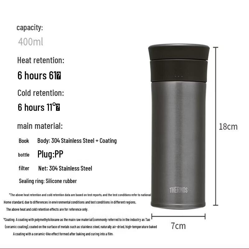 Thermos Stainless Steel Insulated Tea Infuser Mug