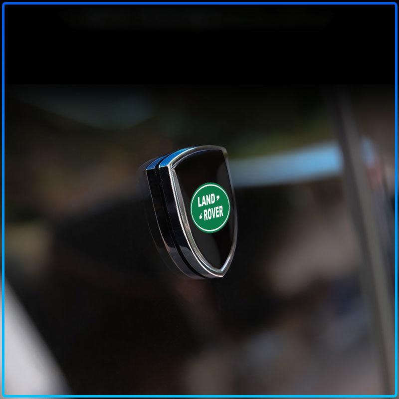 1 Stück 3D Metall Auto Türschutz Emblem Auto Karosserie Abzeichen Aufkleber Styling Für Land Rover Freelander 2 L2 L319 L462 LF Range Sport Evoque L322 Discovery 2 3