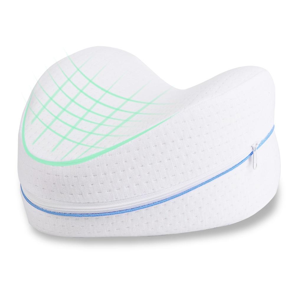 Upgrade Sleeping Orthopedic Sciatica Hip Pain Relief Thigh Leg Pad Memory Foam Cushion Memory Cotton Leg Pillow