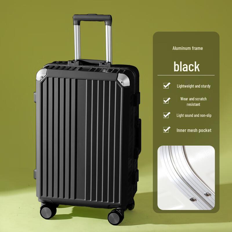 XiaoYan Durable Aluminum Frame Luggage