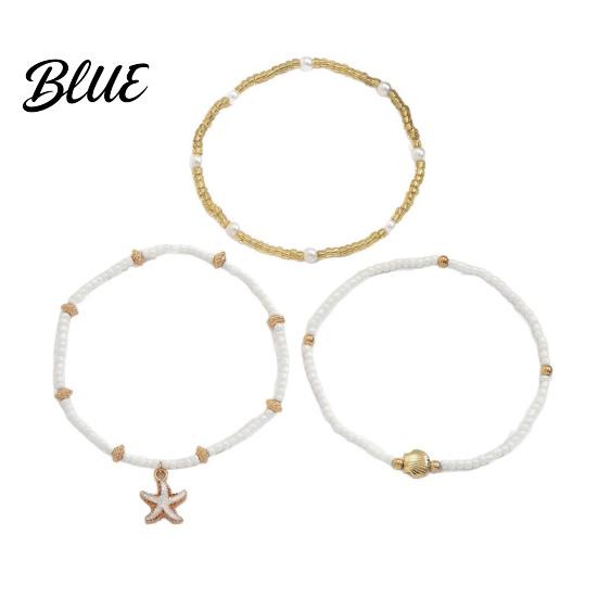 Tropical Vacation Anklets Bohemian Seashell Starfish Anklet Beach Foot Jewelry